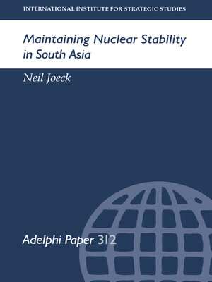 cover image of Maintaining Nuclear Stability in South Asia